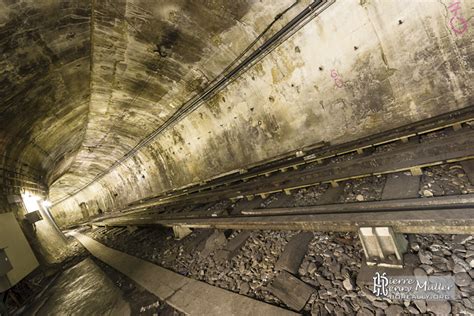 Galerie de l ancien terminus Porte Maillot sur la ligne 1 du métro