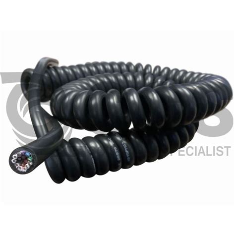 Coil Cable Specialist Inc Custom Coiled Cords 18 Awg 15 Conductor