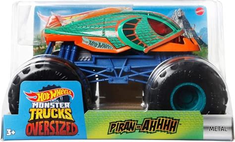 Hot Wheels Monster Trucks Piran Ahhh Voiture aux Roues géantes