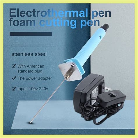 Electric Styrofoam Cutter W Pen Cutter Hot Wire Styro Foam Cutting Knife Tools Shopee