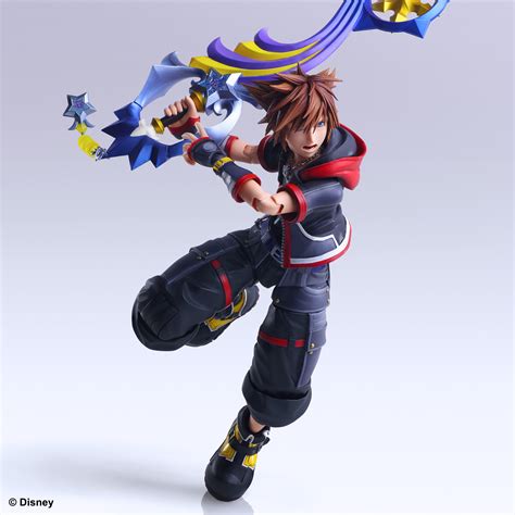 Kingdom Hearts Iii Play Arts Kai Action Figure Sora Ver 2 Deluxe Ver