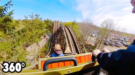 Falken Fårup Sommerland VR ONRIDE 360 wooden roller coaster POV