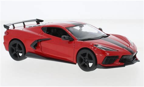 Modellautos Chevrolet Corvette Maisto Stingray C Rouge