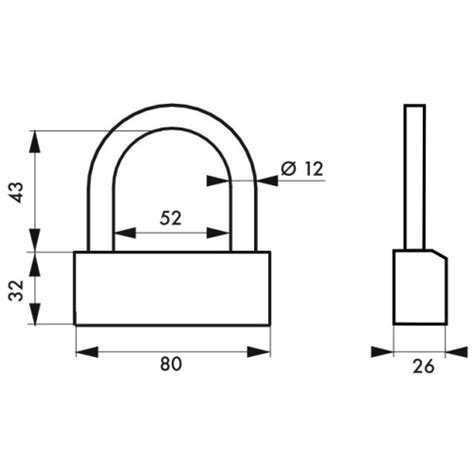 Cadenas Cl Avec Anse Large En Acier C Ment Nautic Fth Thirard