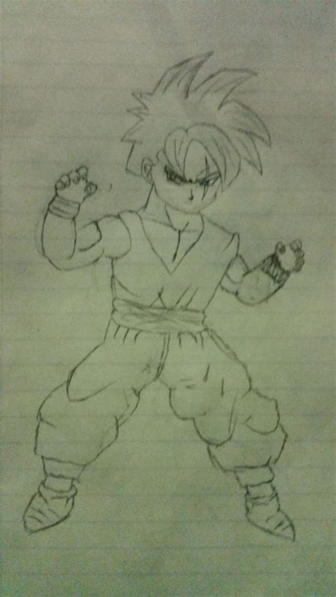 Fighting Stance Alternate Universe Gohan By Yc61 On Deviantart