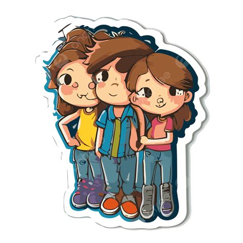 3 Siblings Vector Png Vector Psd And Clipart With Transparent