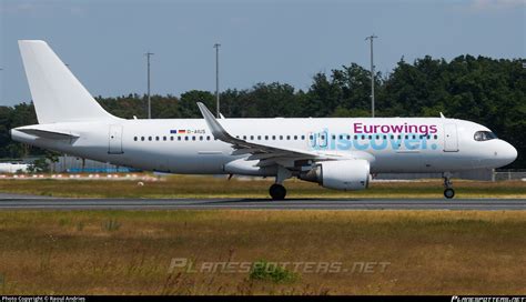 D AIUS Eurowings Discover Airbus A320 214 WL Photo By Raoul Andries