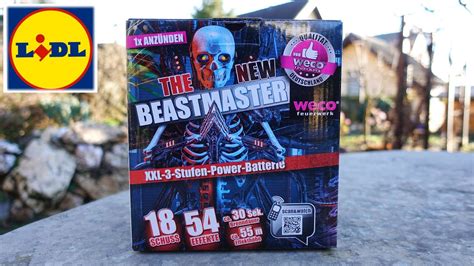 Weco THE NEW BEASTMASTER NEU Bei LIDL 2020 NEUE VERSION DES LIDL