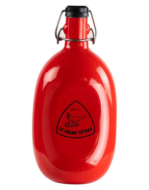 La Gourde Française Gourde Originale Concave Rouge Flasks : Snowleader