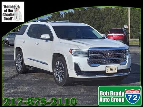 PRE OWNED 2021 GMC ACADIA DENALI In Decatur G2958A VIN