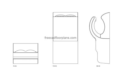 Dyson Airblade Hand Dryer Cad Drawings