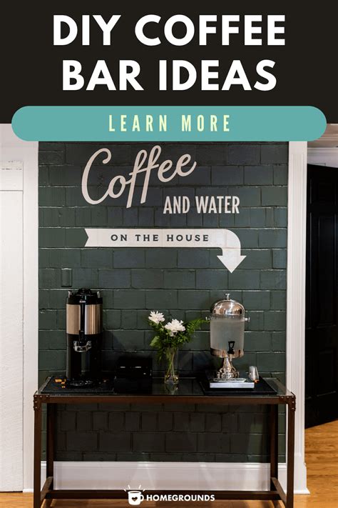 20 DIY Coffee Bar Ideas