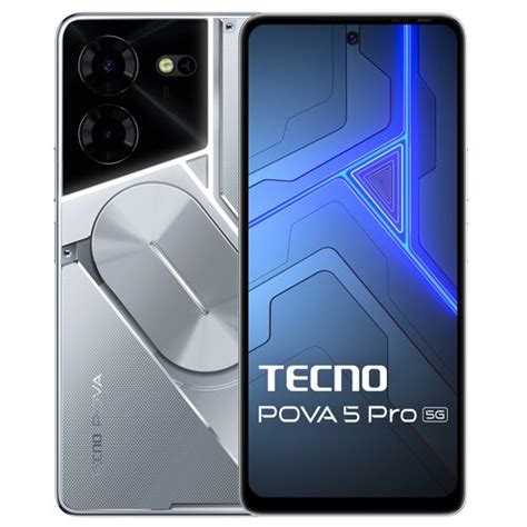TECNO Pova 5 Pro 5G 8/256GB 6.78" 120Hz Srebrny Smartfon - niskie ceny ...
