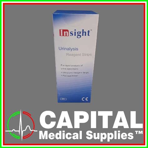 INSIGHT Urinalysis Reagent Strips 10 Parameter Health Nutrition