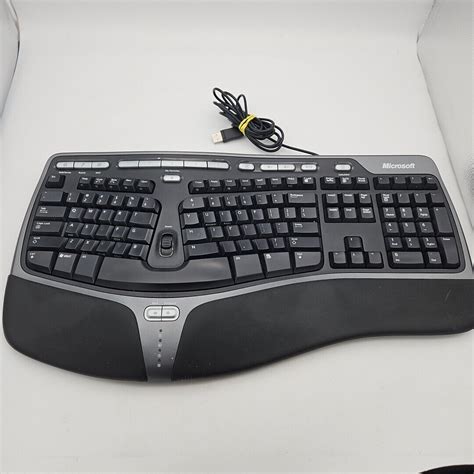 Used Microsoft Natural Ergonomic Keyboard V Ku Wired