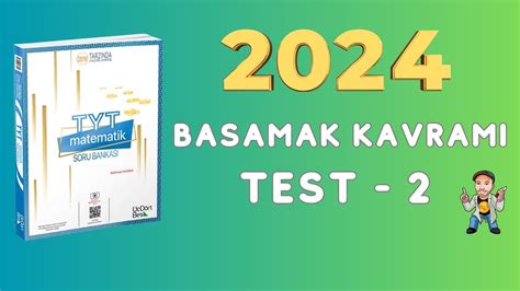 2024 345 TYT MATEMATİK SORU BANKASI ÇÖZÜMLERİ BASAMAK KAVRAMI