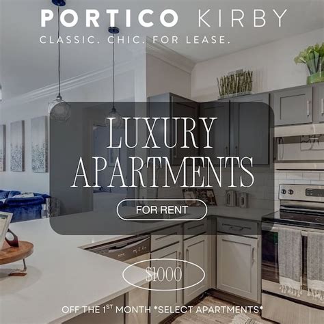 Houston apartments for rent | Portico Kirby