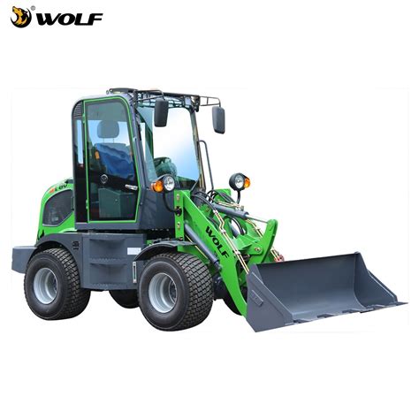 Wolf Wl80 800kg Mini Wheel Loader Small Radlader Articulated