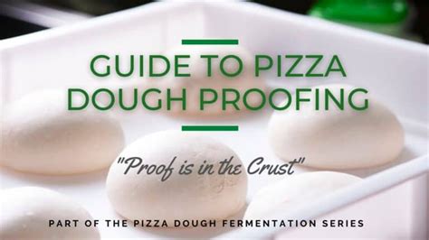 Pizza Dough Proofing Like a Pro! - Get Your Dough Right!