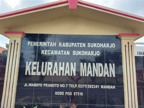 Surat Pengantar Permohonan Perubahan Data Ktp Kelurahan Mandan