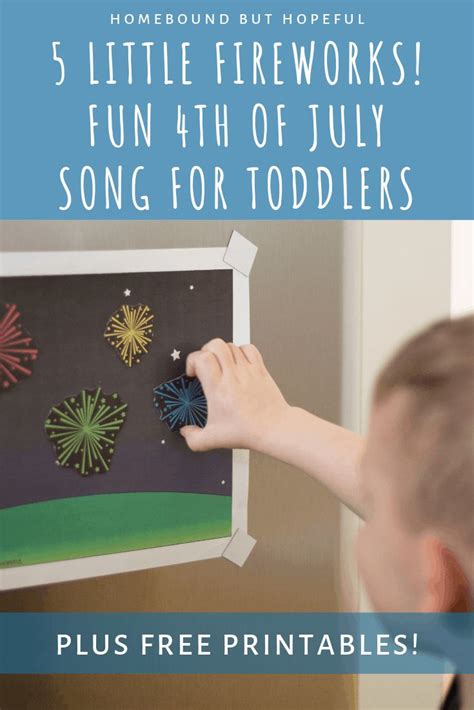 5 Little Fireworks- Fun 4th Of July Song for Toddlers | Songs for ...