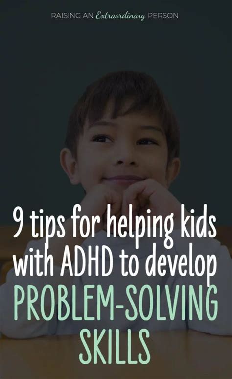 How To Help Children With Adhd Develop Problem Solving Skills ·