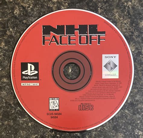 Nhl Faceoff Ps Playstation Disc Only Long Box Version Tested