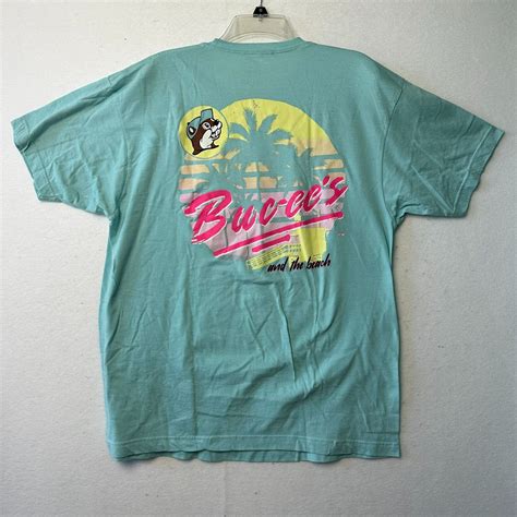 Buc Ees T Shirt Women XL Buc Ees The Beach Bucees T Gem