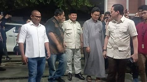 Menhan Prabowo Subianto Melayat Ke Rumah Duka Rizal Ramli Kumparan