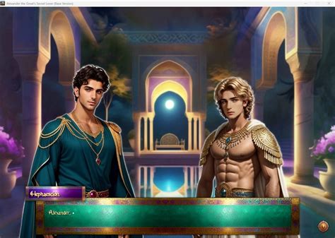 Alexander The Great S Secret Lover Historical Gay Romance Visual Novel About Alexander The