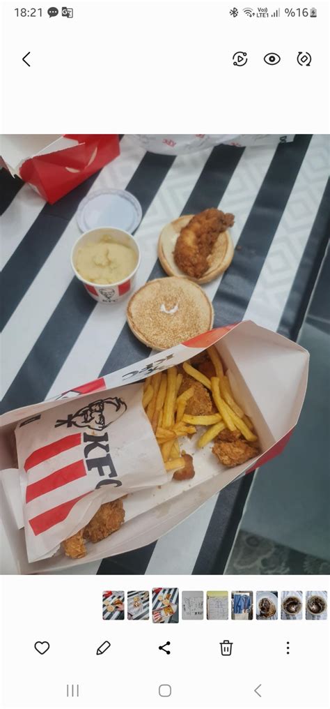 KFC Eksik Ve Boş Hamburger Ve Buz Gibi Gelen Ürün Şikayetvar