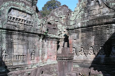 Cambodia Temples Of Angkor Prasat Preah Khan Temple A Photo