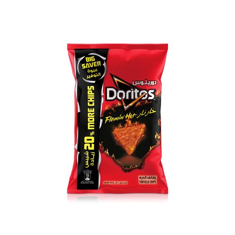 Doritos Flamin Hot Tortilla Chips G Spinneys Uae