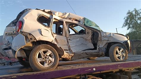 Conductores Salvan La Vida De Milagro Al Participar En Fuerte Accidente