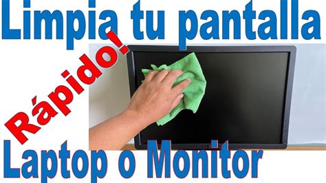 C Mo Limpiar Pantalla De Laptop O Monitor F Cil Y R Pido Sin Gastar