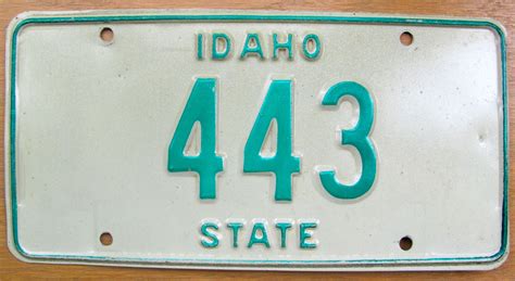 Idaho :: State Trooper Plates