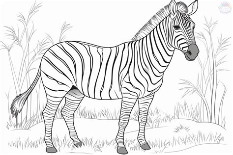 Desenho De Zebra Para Colorir 5 Desenhos E Imagens Zebra Para Colorir