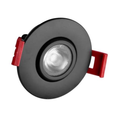 Nicor 2 In Black 4000k Remodel Ic Rated Recessed Integrated Led Gimbal