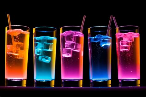 Premium Photo | Liquid Joy Drinkable Happiness