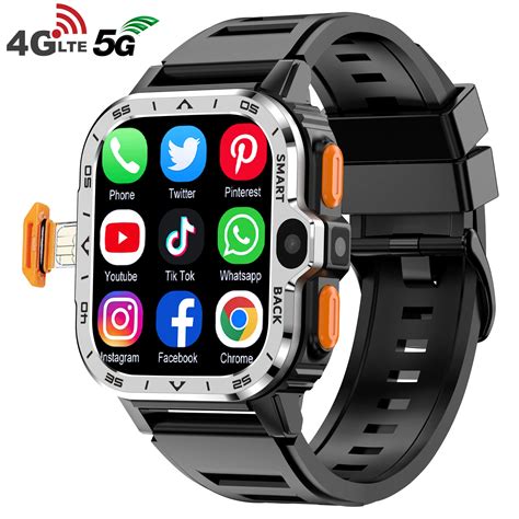 Valdus PGD Android Smart Watch Men GPS 16G 64G ROM Storage HD Dual