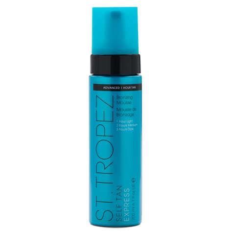 St Tropez Self Tan Express Advanced Bronzing Mousse Ml Beautylish