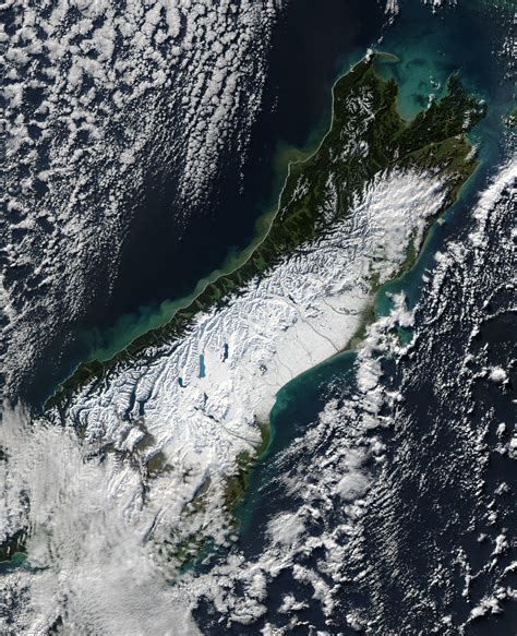 Satelite Images Of New Zealand