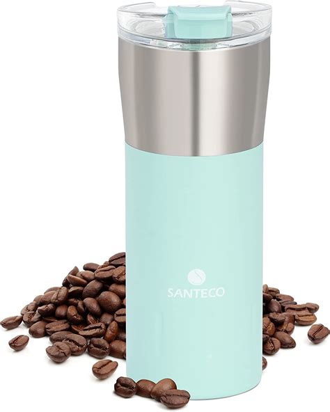 Santeco Travel Coffee Mug 17oz Insulated Coffee Cups With Flip Lid