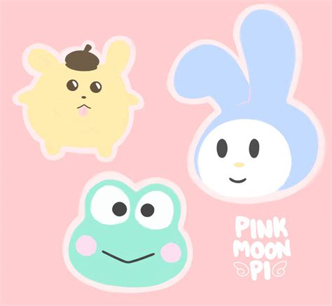 sanrio stickers by pinkmoonpi on DeviantArt