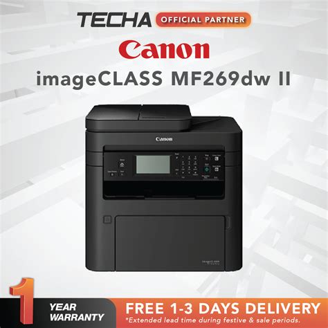 [fast Ship] Canon Imageclass Mf264dw Ii Mf269dw Ii Monochrome Multifunction Laser Printer