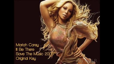 Mariah Carey Ill Be There Save The Music 2005 Original Key Vocals