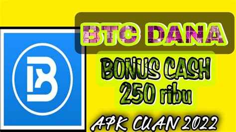 CARA TRADING TANPA MODAL DI APLIKASI BTC DANA YouTube