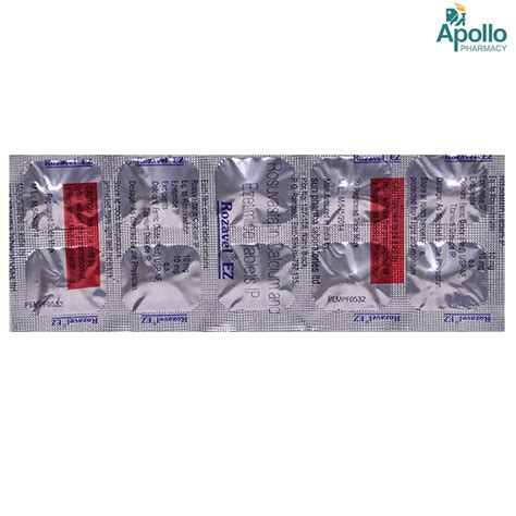 Rozavel EZ Tablet 10 S Price Uses Side Effects Composition Apollo