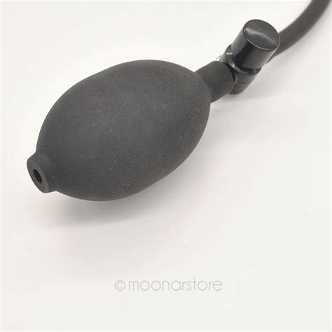 W New Inflatable Dildo Pump Penis Cock Anal Sex Toy Butt Plug Blow Up GETS Wider Sex