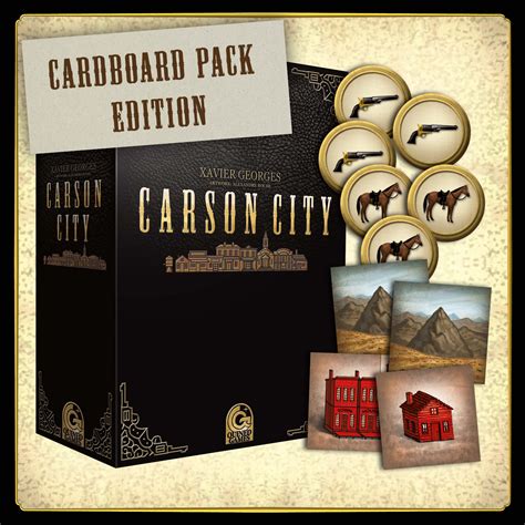 Carson City Board Game - Carson City: Big Box (Cardboard Pack Edition) (English) – Board Game Bliss